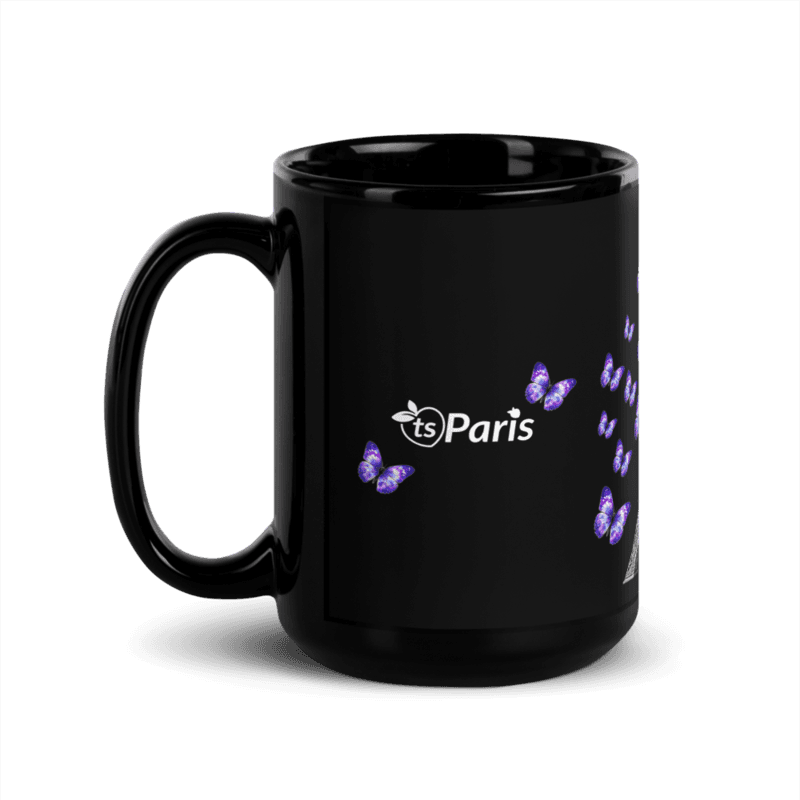 tsgabrielle® • Paris - La Tour Eiffel • Glossy Mug • Black • Ceramic • 2 Sizes - View 2