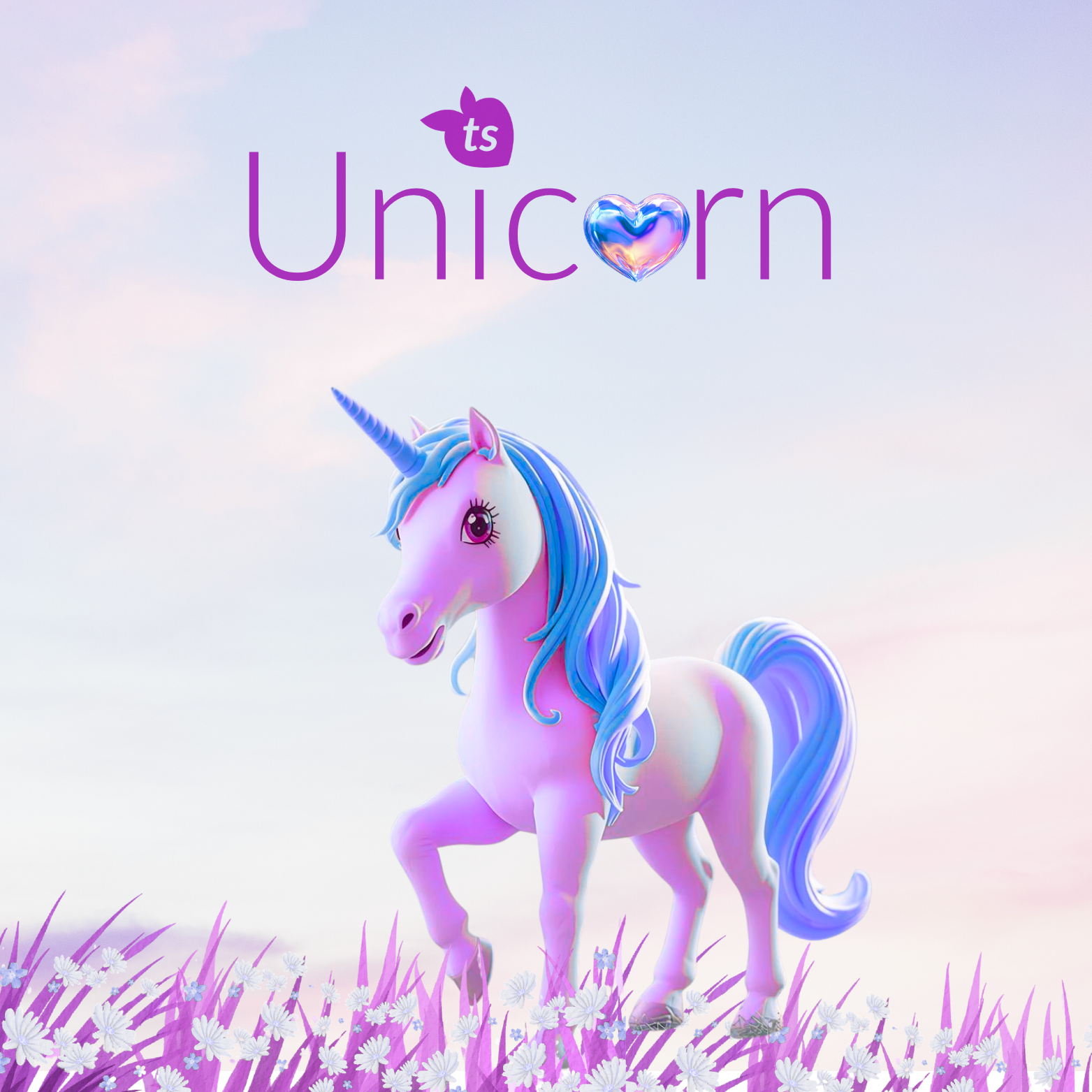 tsgabrielle® • Kubek z kolorowym wnętrzem • Jednorożec - Seraphina • Ceramika • 11 OZ