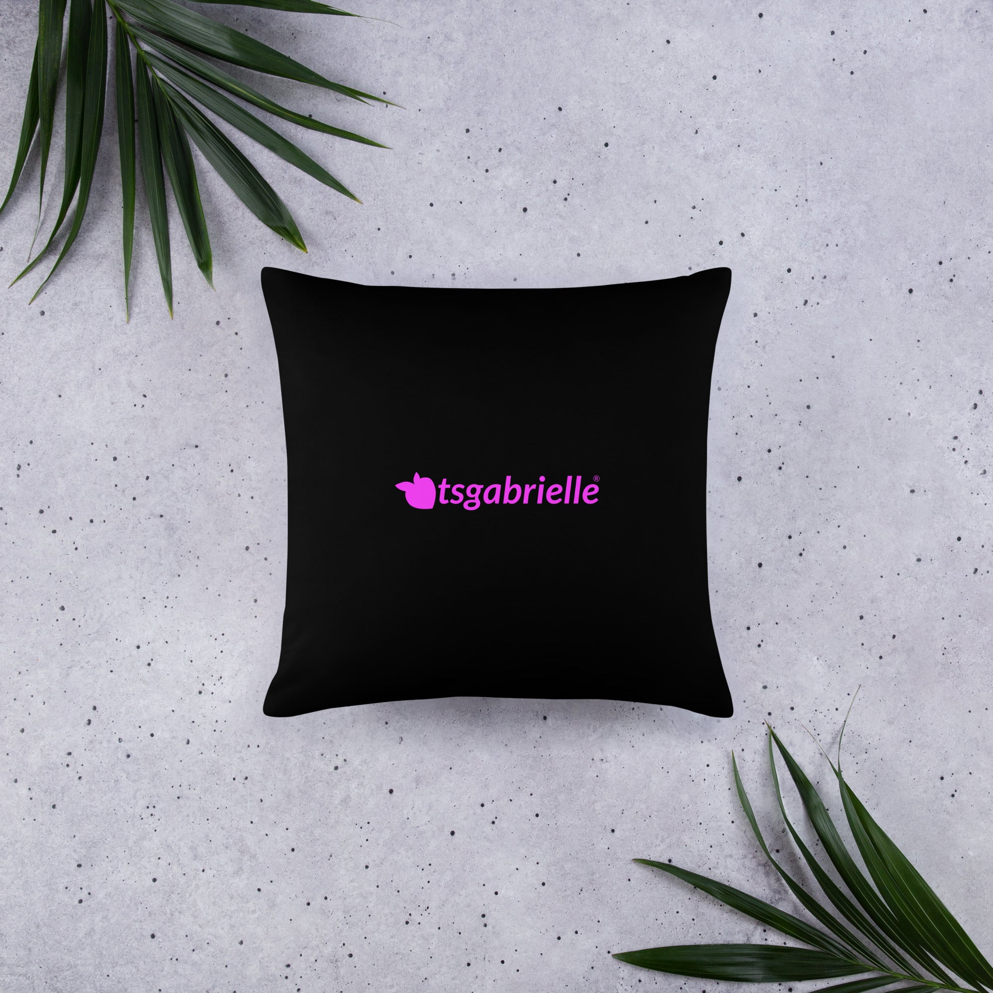 tsgabrielle®  • Flamant Rose • Pillows • Black • 3 Sizes