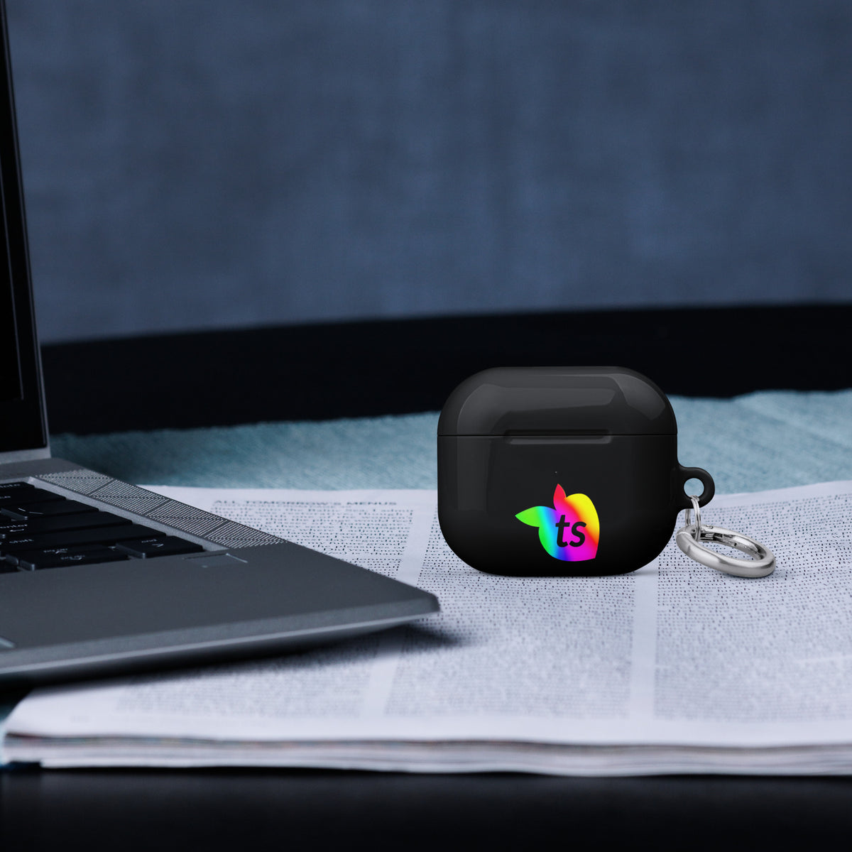 tsgabrielle® • Pride 2025 • Case Compatible with AirPods® • Black • AirPods Gen3 Black
