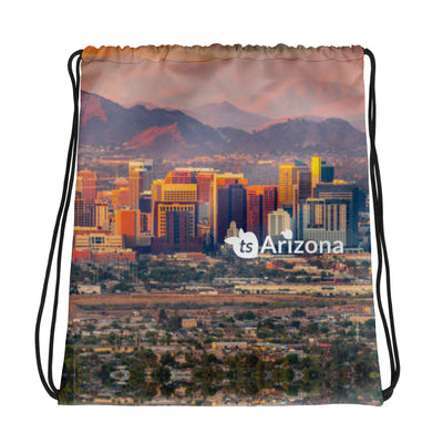 tsgabrielle® • Arizona 🌵 - Phoenix • Drawstring Bag • 15″ × 17″ •