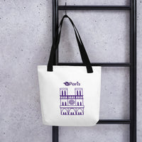 tsgabrielle® • Paris - Notre-Dame Cathedral • Tote Bag • White • 39 x 39 cm