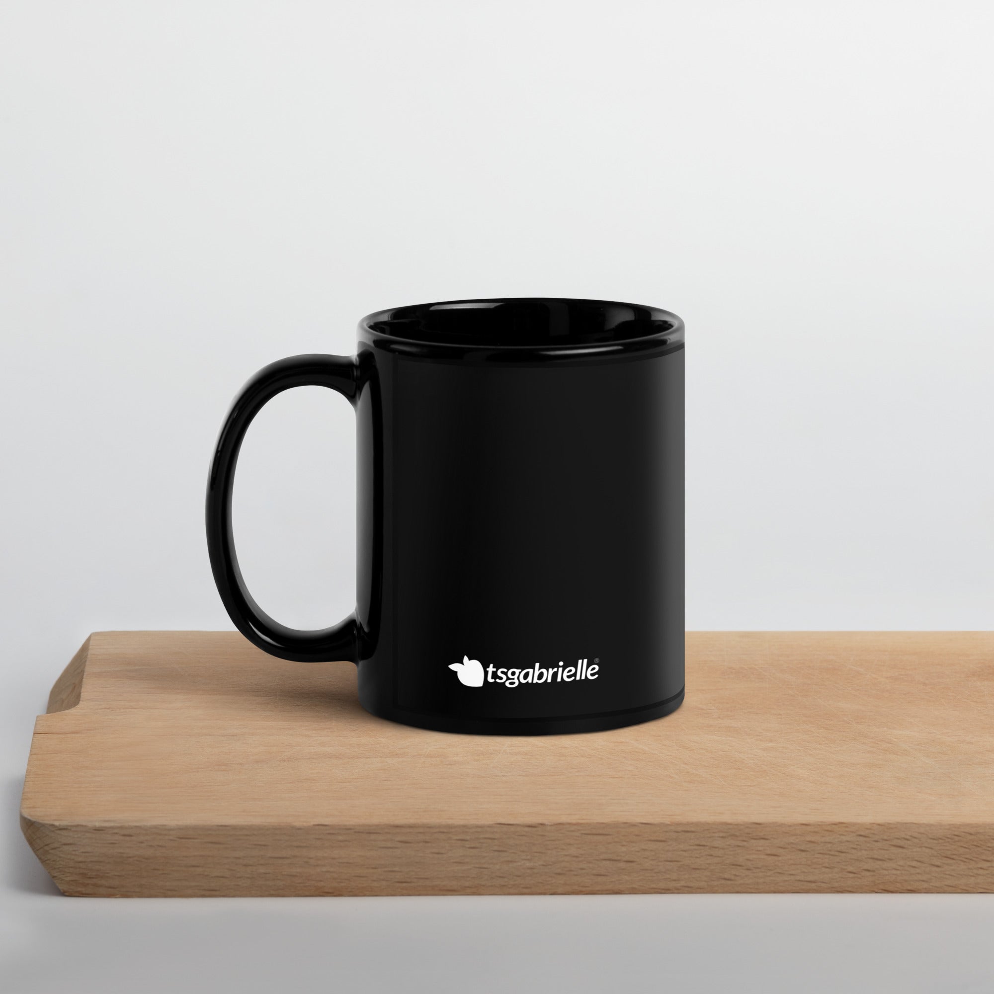 tsgabrielle® • Glossy Mug • Black • Ceramic • 2 Sizes •