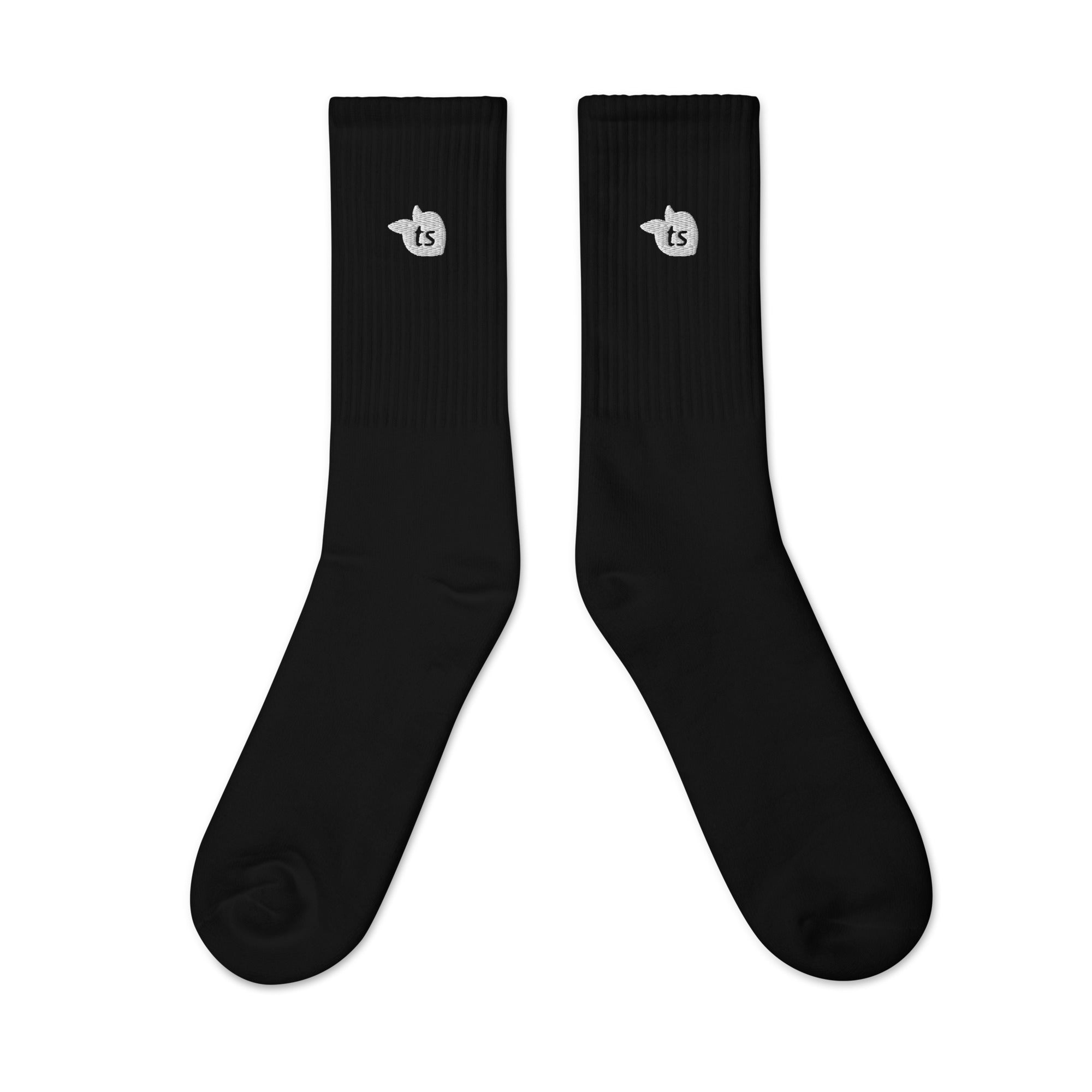tsgabrielle® • For Him 👔 • Embroidered Socks • Black •