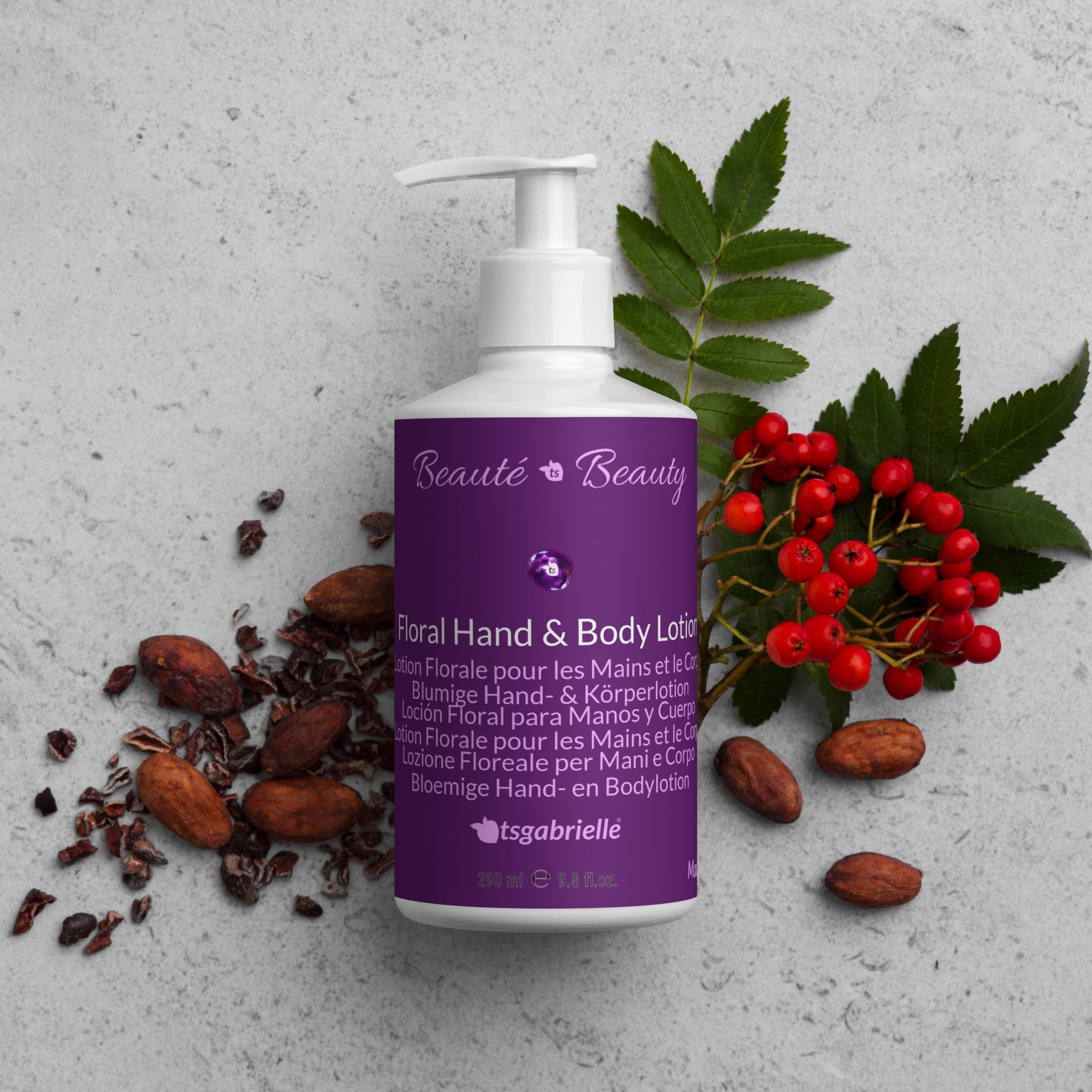 tsgabrielle® • Beauté • Piękno • Kwiatowy balsam do rąk i ciała • 290 ml