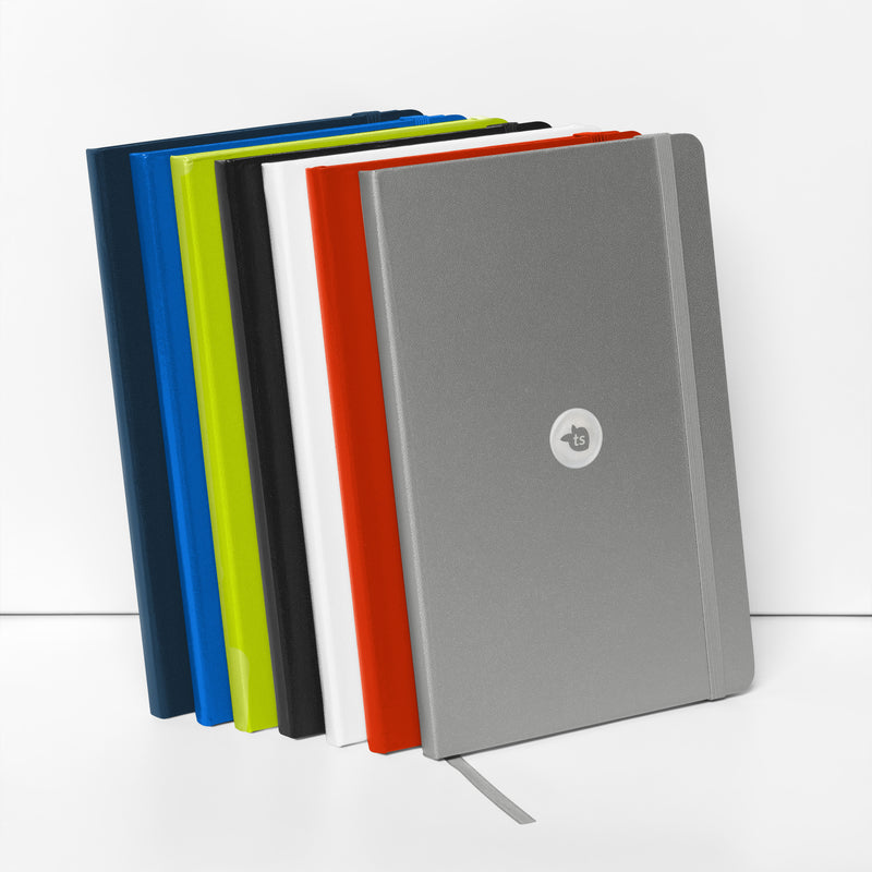 JournalBook® by tsgabrielle • Hardcover Bound Notebook • 8 Colors •