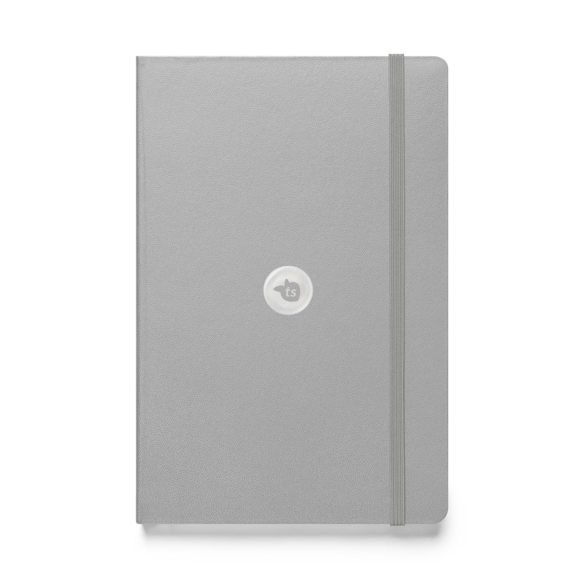 JournalBook® by tsgabrielle • Hardcover Bound Notebook • 8 Colors • Silver Lined Beige