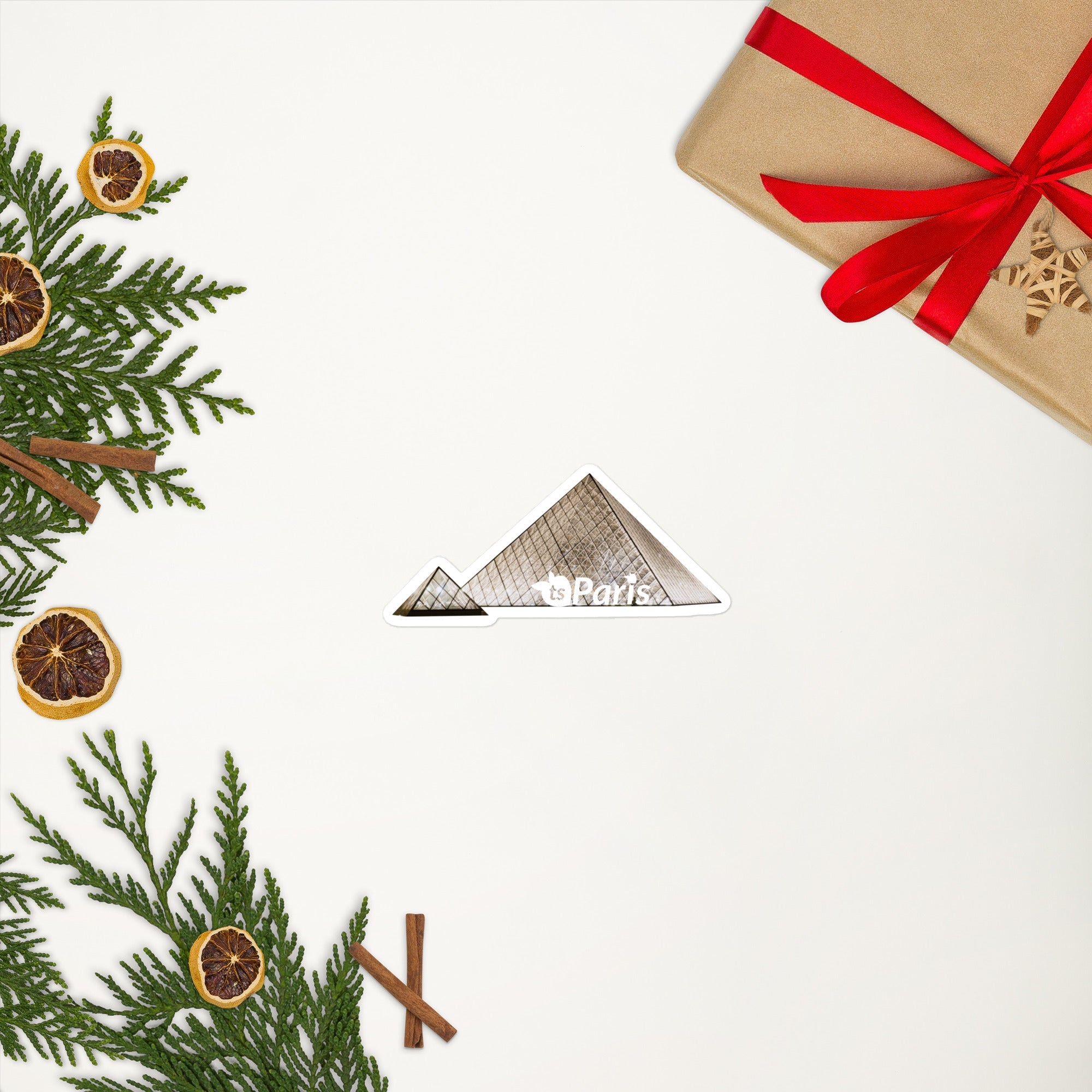 tsgabrielle® • Paris - The Louvre Pyramid • Bubble-Free Sticker • 3 Sizes