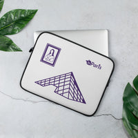 tsgabrielle® • Paris - The Louvre Pyramid • Laptop Sleeve • 2 Sizes - 13" and 15"