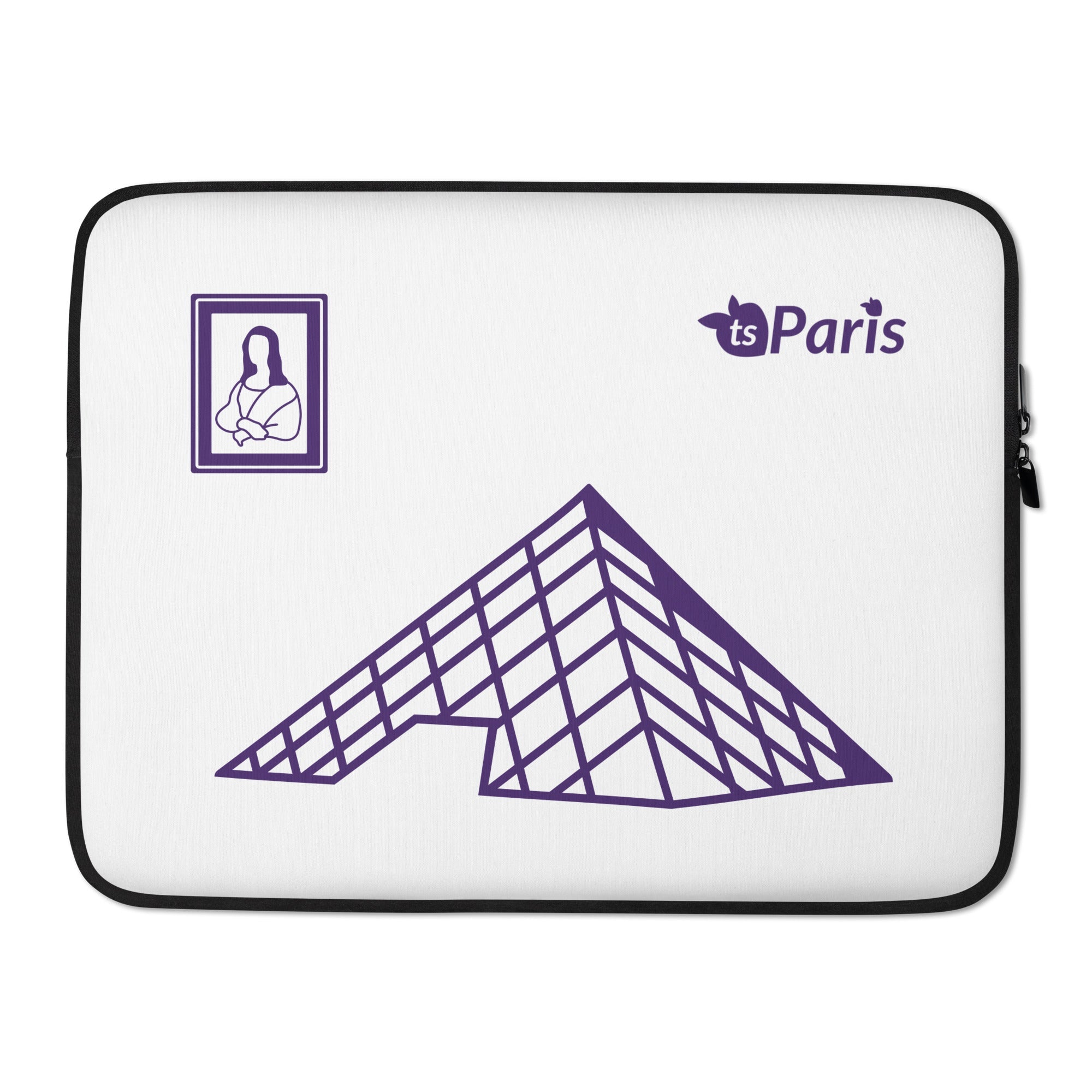 tsgabrielle® • Paris - The Louvre Pyramid • Laptop Sleeve • 2 Sizes - 13" and 15"