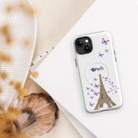 tsgabrielle® • Paris - La Tour Eiffel • Tough Case Compatible with iPhone® • MagSafe® • Latest Models •