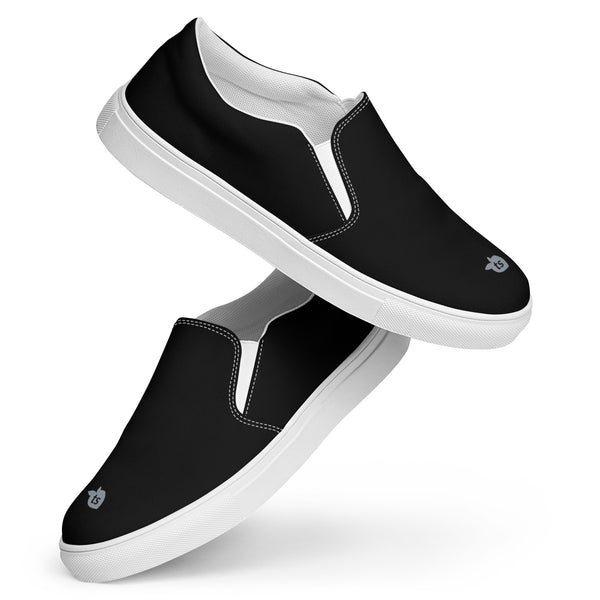 tsgabrielle® • For Him 👔 • Slip-On Canvas Shoes • Black • 13