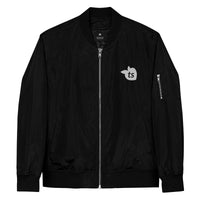 tsgabrielle® • Męska • Premium Kurtka Bomber • Czarna