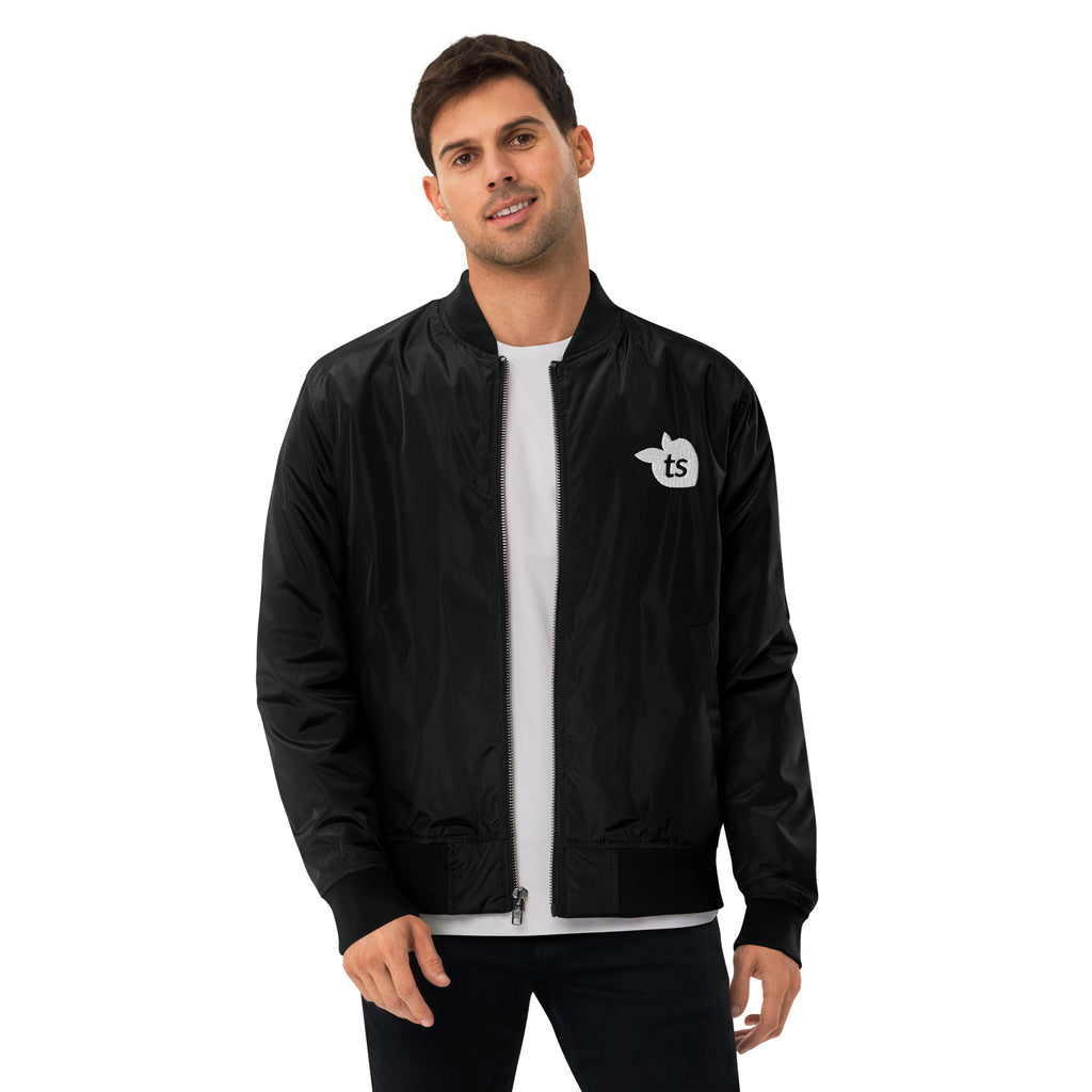 tsgabrielle® • Męska • Premium Kurtka Bomber • Czarna