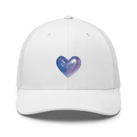 tsgabrielle® • TransLove • Trucker Cap • White