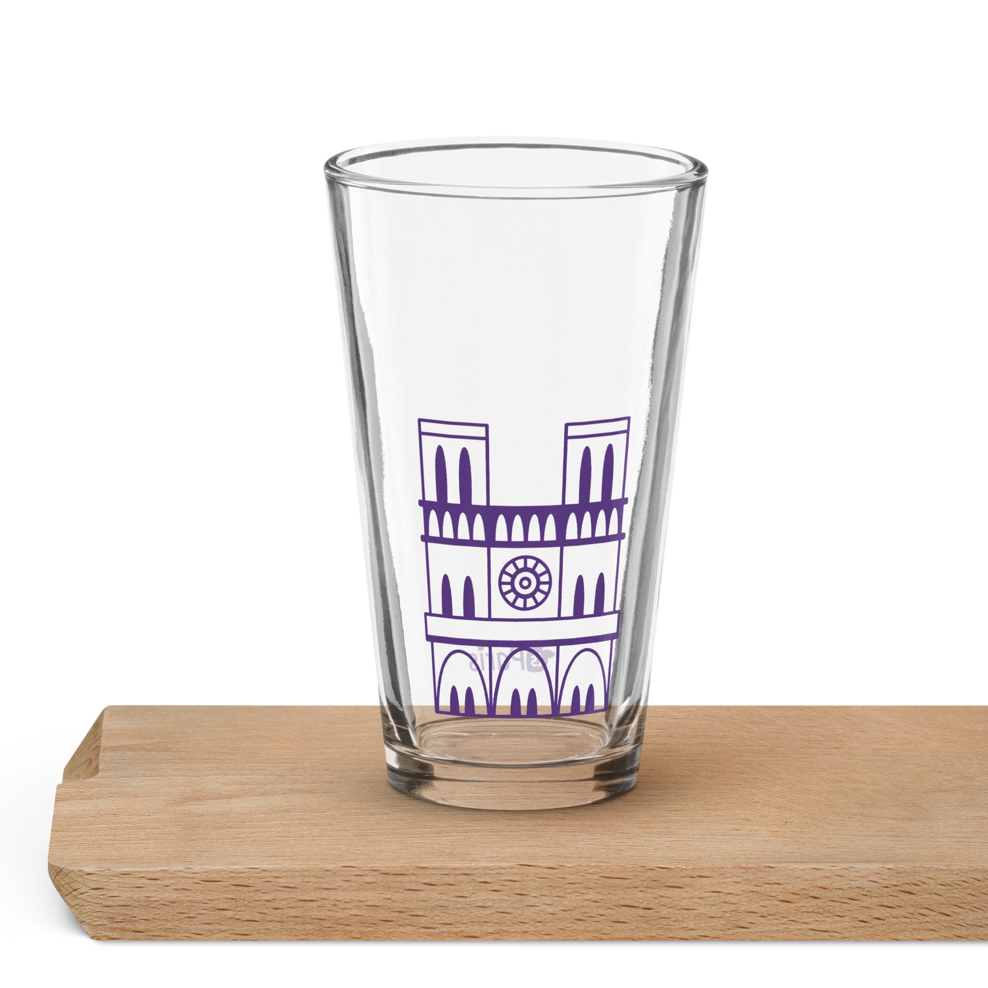 tsgabrielle® • Paryż - Katedra Notre-Dame • Szklanka Shaker Pint • 473 ml