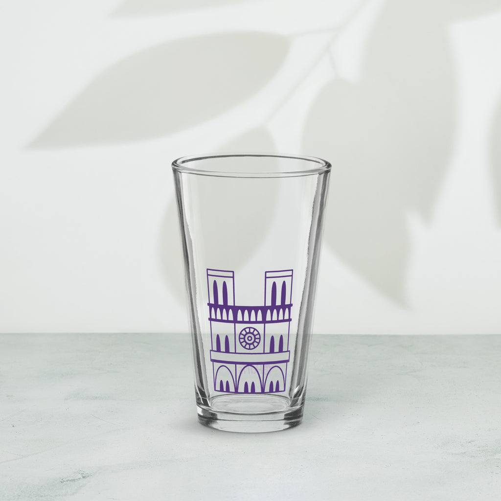 tsgabrielle® • Paryż - Katedra Notre-Dame • Szklanka Shaker Pint • 16 oz