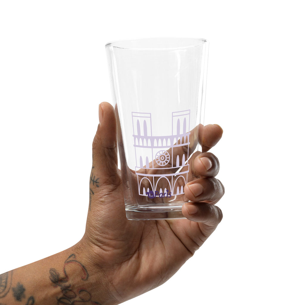 tsgabrielle® • Paryż - Katedra Notre-Dame • Szklanka Shaker Pint • 473 ml