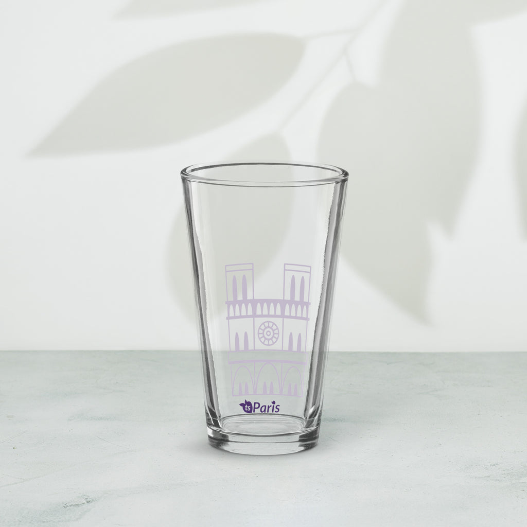tsgabrielle® • Paryż - Katedra Notre-Dame • Szklanka Shaker Pint • 16 oz
