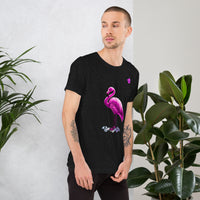tsgabrielle® • For Him • Flamant 🦩 Rose • T-Shirt • Black •