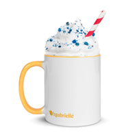 tsgabrielle® • Kubek z kolorem wnętrza Złotożółty • 11 oz