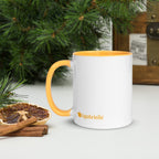 tsgabrielle® • Kubek z kolorem wnętrza Złotożółty • 11 oz