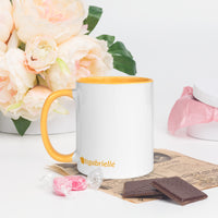 tsgabrielle® • Kubek z kolorem wnętrza Złotożółty • 11 oz