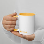 tsgabrielle® • Kubek z kolorem wnętrza Złotożółty • 11 oz