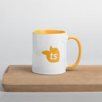 tsgabrielle® • Kubek z kolorem wnętrza Złotożółty • 11 oz