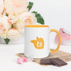 tsgabrielle® • Kubek z kolorem wnętrza Złotożółty • 11 oz