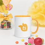 tsgabrielle® • Kubek z kolorem wnętrza Złotożółty • 11 oz