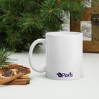 tsgabrielle® • Paris - La Tour Eiffel • Glossy Mug • White • Ceramic • 11 oz