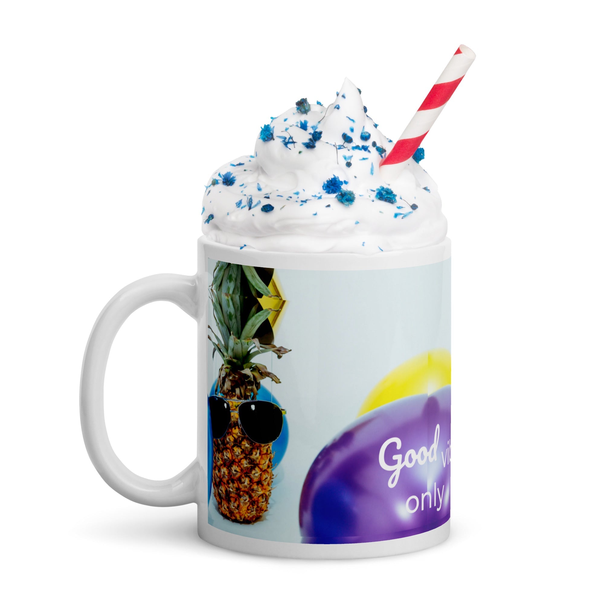 tsgabrielle® • Good Vibes Only • Glossy Mug • Black • Ceramic • 3 Sizes