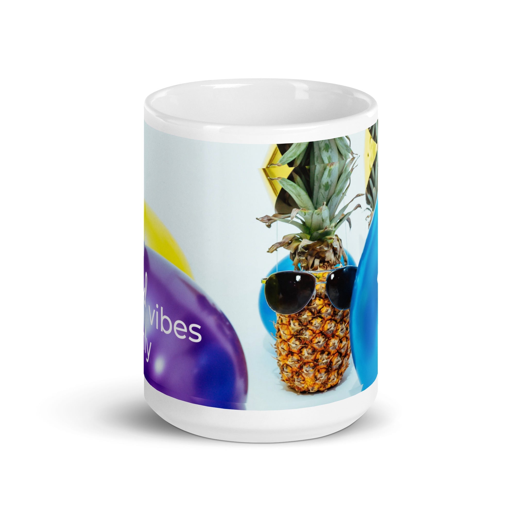 tsgabrielle® • Good Vibes Only • Glossy Mug • Black • Ceramic • 3 Sizes