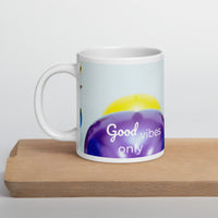 tsgabrielle® • Good Vibes Only • Glossy Mug • Black • Ceramic • 3 Sizes