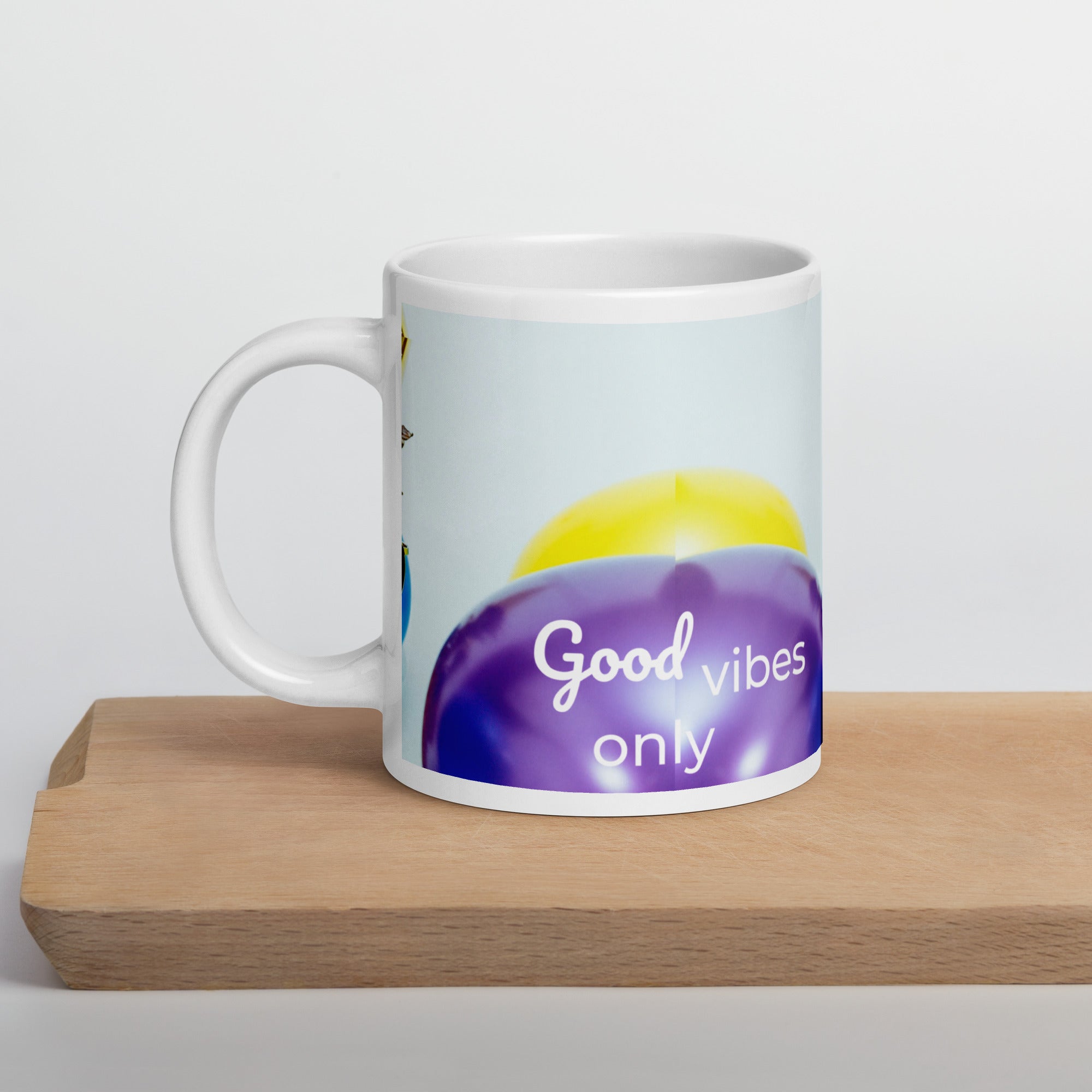 tsgabrielle® • Good Vibes Only • Glossy Mug • Black • Ceramic • 3 Sizes