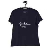 tsgabrielle® • For Her 👗 • Good Vibes Only • Relaxed T-Shirt • 9 Colors • 100% Cotton